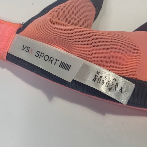 Victoria’s Secret Sport VSX│Neon Pink Sports Bra - Picture 3 of 3